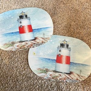 NWOT Lighthouse Placemats | set of 2